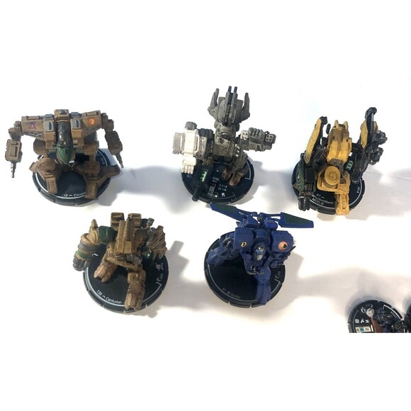 17 MechWarrior Mix Lot of Miniature Figures WIZKIDS Battle tech 2002-2003 - Picture 6 of 10